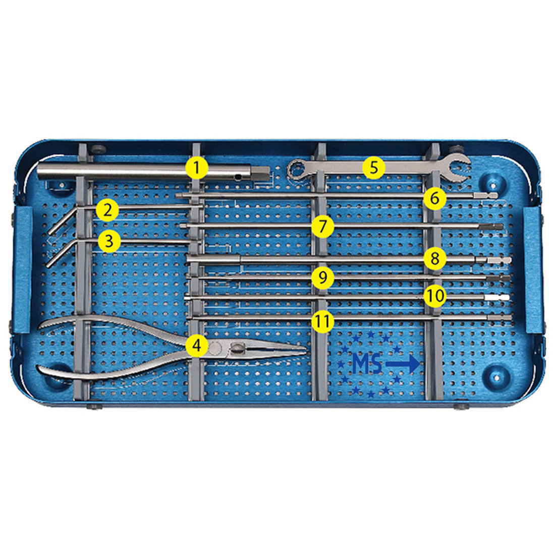 Intramedullary Nail Removed Set for Screw Removal Surgical. - Image 2