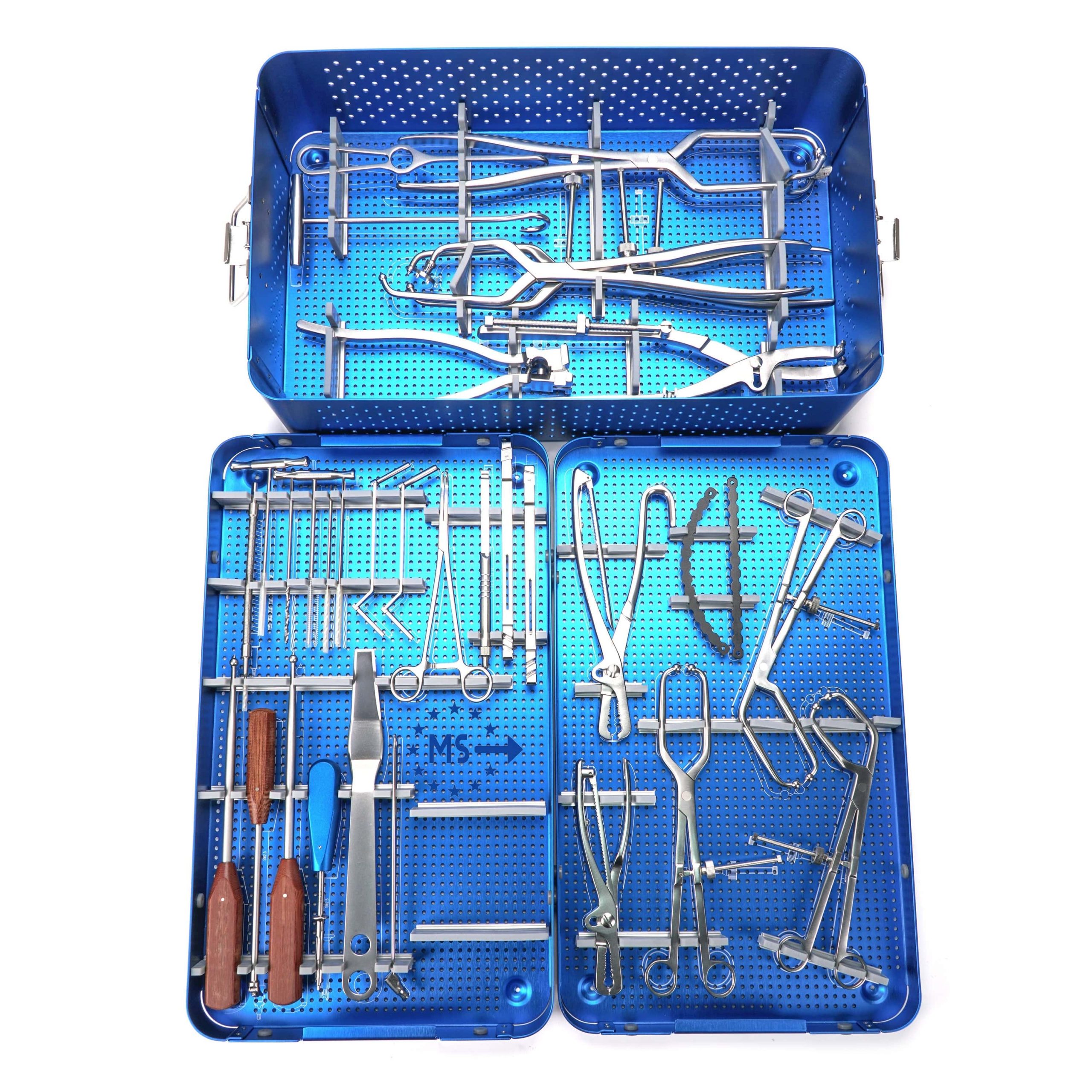 Pelvic Reconstruction Plate Instrument Set Trauma Plates Implants.