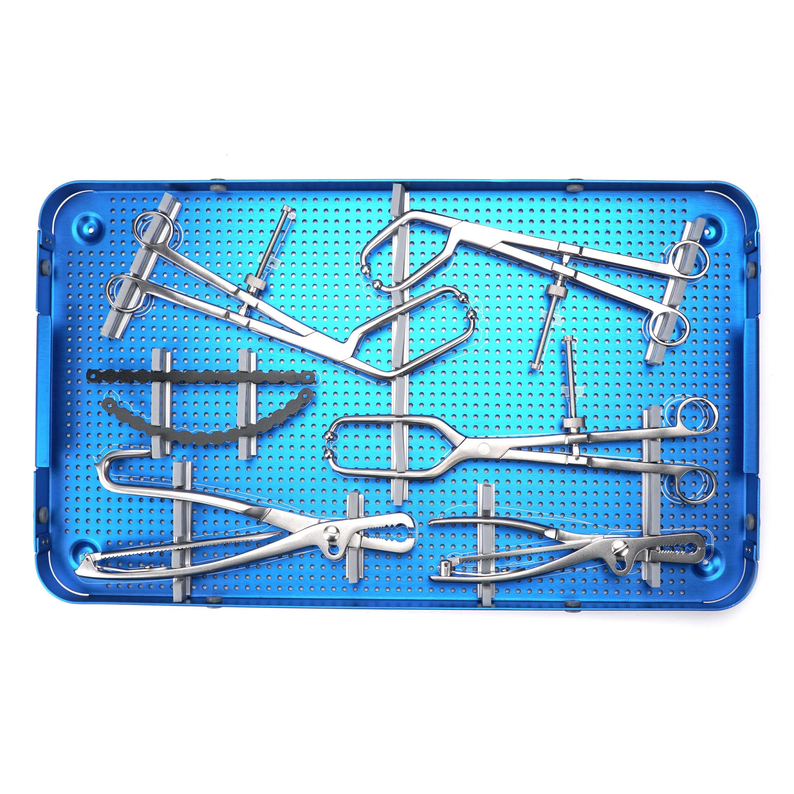 Pelvic Reconstruction Plate Instrument Set Trauma Plates Implants. - Image 3