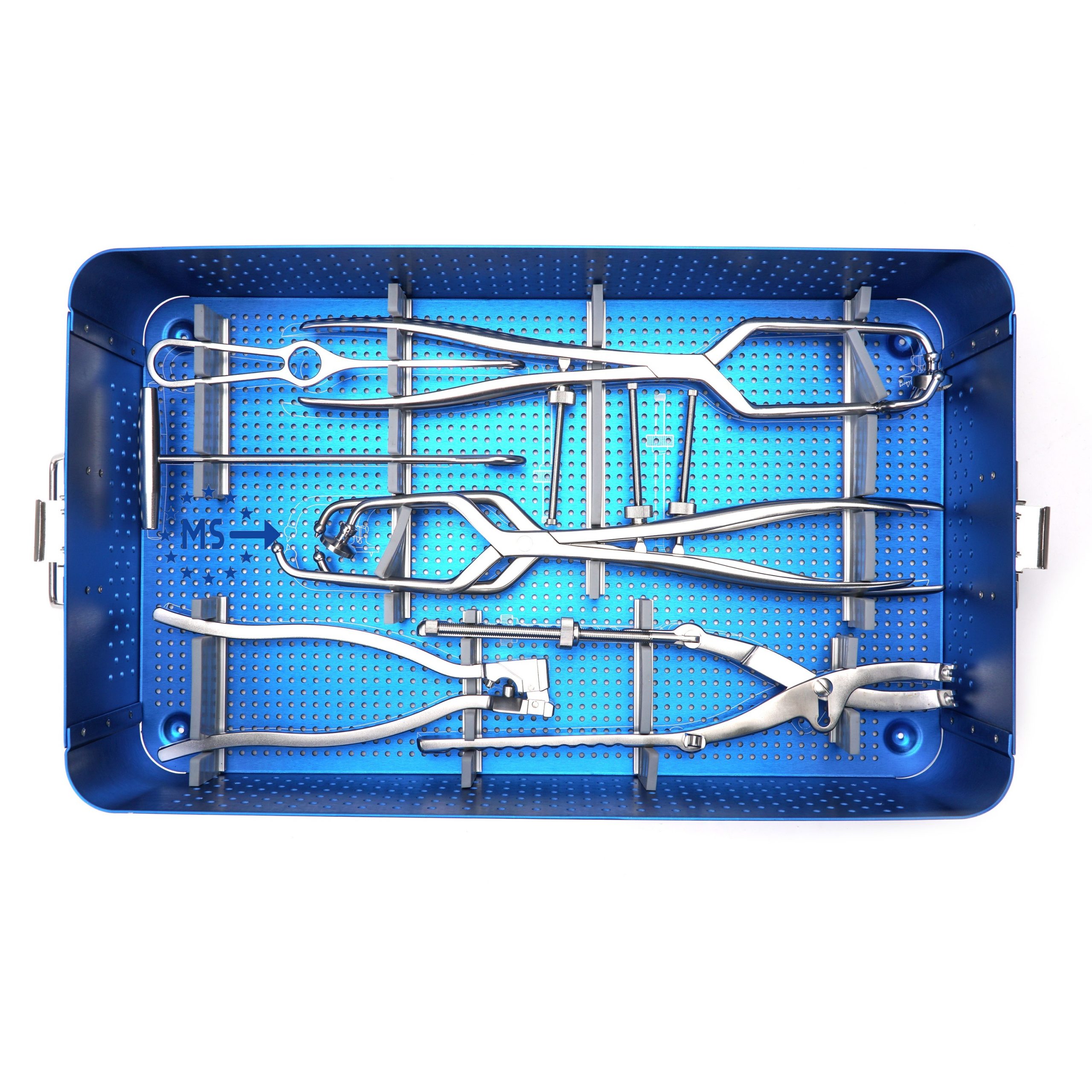 Pelvic Reconstruction Plate Instrument Set Trauma Plates Implants. - Image 4
