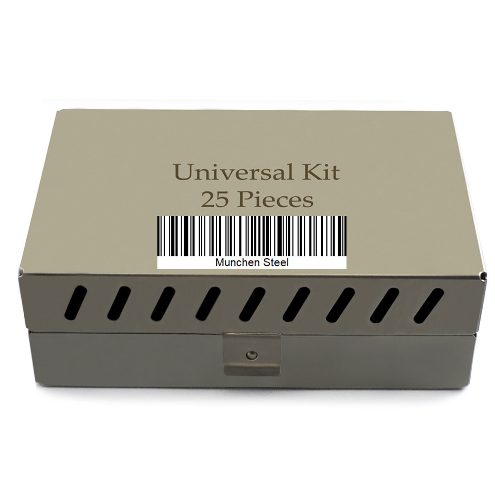 Universal basic 25 Units dental implant kit tools and sterilization Surgical Instruments - Image 5