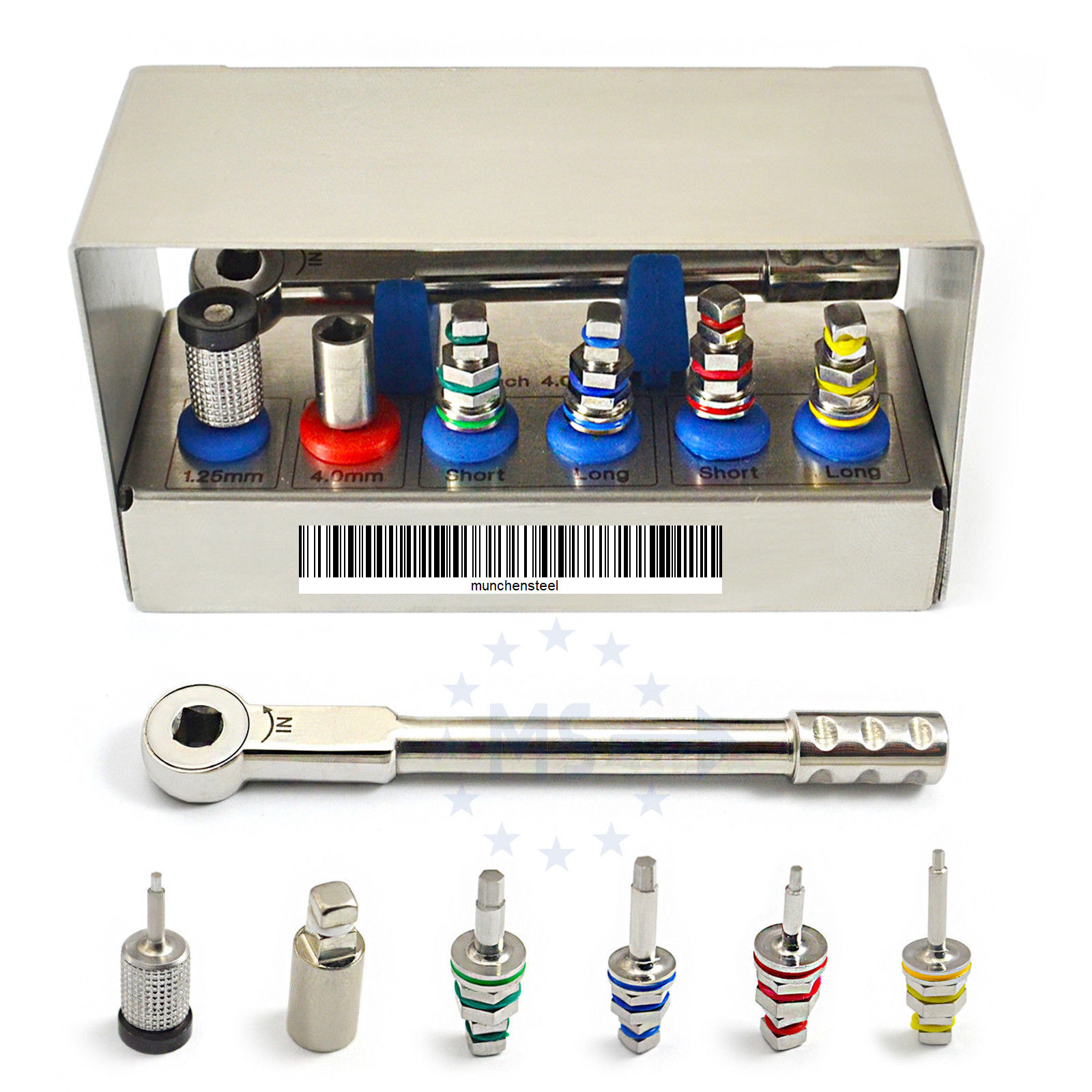 Bone Dental Compression Implant Tools Kit Sinus Lift Expander Surgery are made of Stainless Steel German,º1