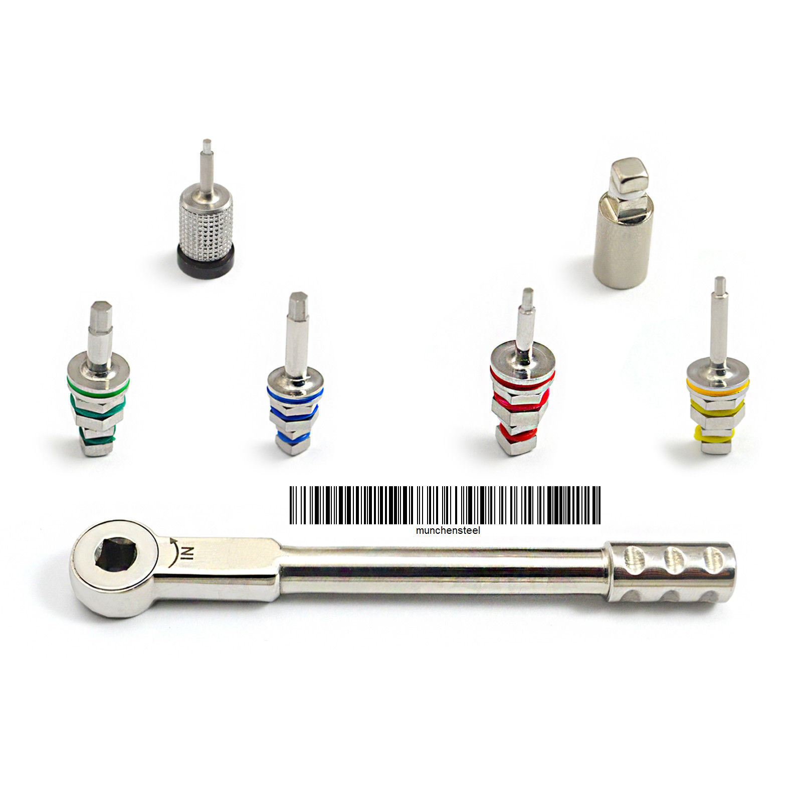 Bone Dental Compression Implant Tools Kit Sinus Lift Expander Surgery are made of Stainless Steel German,º1 - Image 4