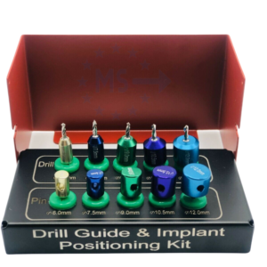 Dental Drill Guide And Implant guide Positioning Kit. Guided Implant Surgery Pins Kit, Made of Medical Grade Titanium