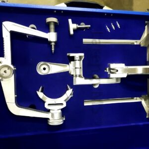 Mayfield Neurosurgery Brain Surgery Three Point Head Skull Clamp in Aluminum Magnesium High Quality,(Weight 15 kg).