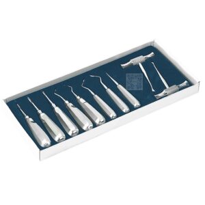 SET OF 10 UNITS OF ELEVATORS STAINLESS GERMANY