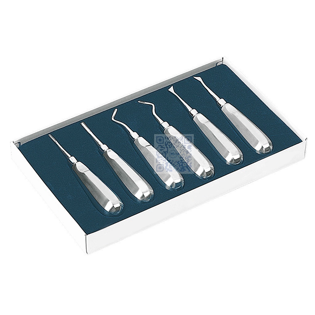 SET OF 6 UNITS OF ELEVATORS STAINLESS GERMANY, (2 Items Per Lot)