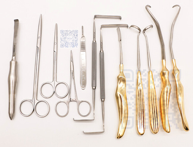 13pcs rhinoplasty instrument set, rhinoplasty set surgical - Image 4