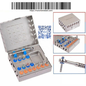 Implant Surgical Drill Kit / Drills ,Drivers, Ratchet / Dental Instruments