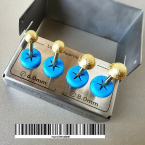 Dental Lateral Approach Diamond Burs Kit Sinus Lift Elevation Titanium Coated
