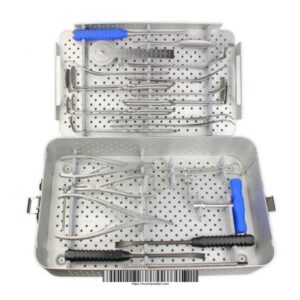 Pediatric acetabular and hip osteotomy instrument set