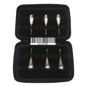 Veterinary dental Elevator Set for Dog (Stubby Handle), 6 Units-(2 items per lot)