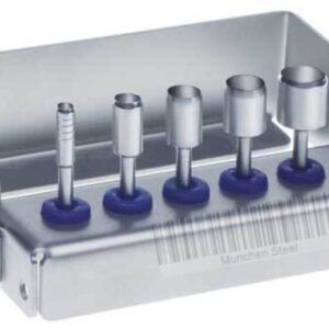 Set of 5 Punches with Autoclavable Block
