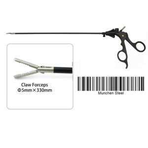 MÜNCHEN STEEL®LAPAROSCOPIC CLAW FORCEPS, REUSABLE