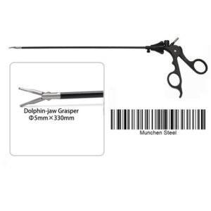 MÜNCHEN STEEL®LAPAROSCOPIC DOLPHIN-JAW GRASPING, REUSABLE