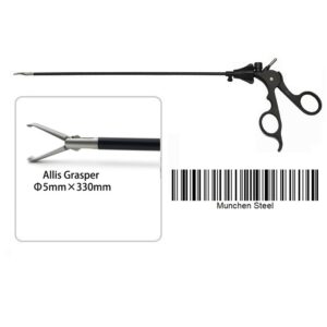 MÜNCHEN STEEL®LAPAROSCOPIC ALLIS FORCEPS REUSABLE
