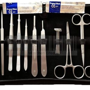 Dissection Kit Set 16Units for Medical Students of Anatomy, Biology, Veterinary, with Case (3 Items Per Lot)
