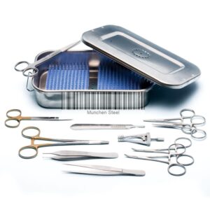 Exotic Animal Surgical Kit, Veterinary in Stainless Steel