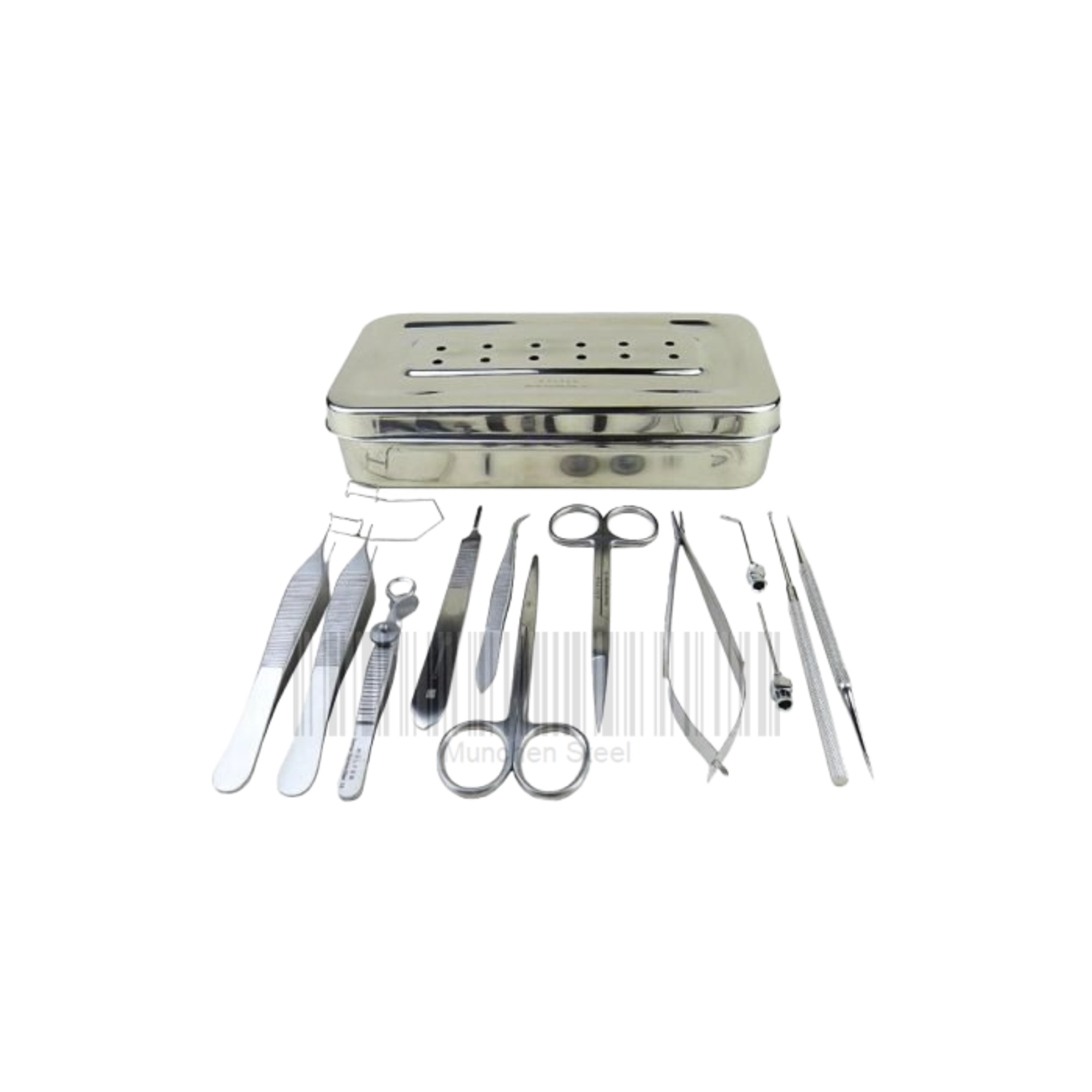 Veterinary Ophthalmological Surgery Kit in Stainless Steel