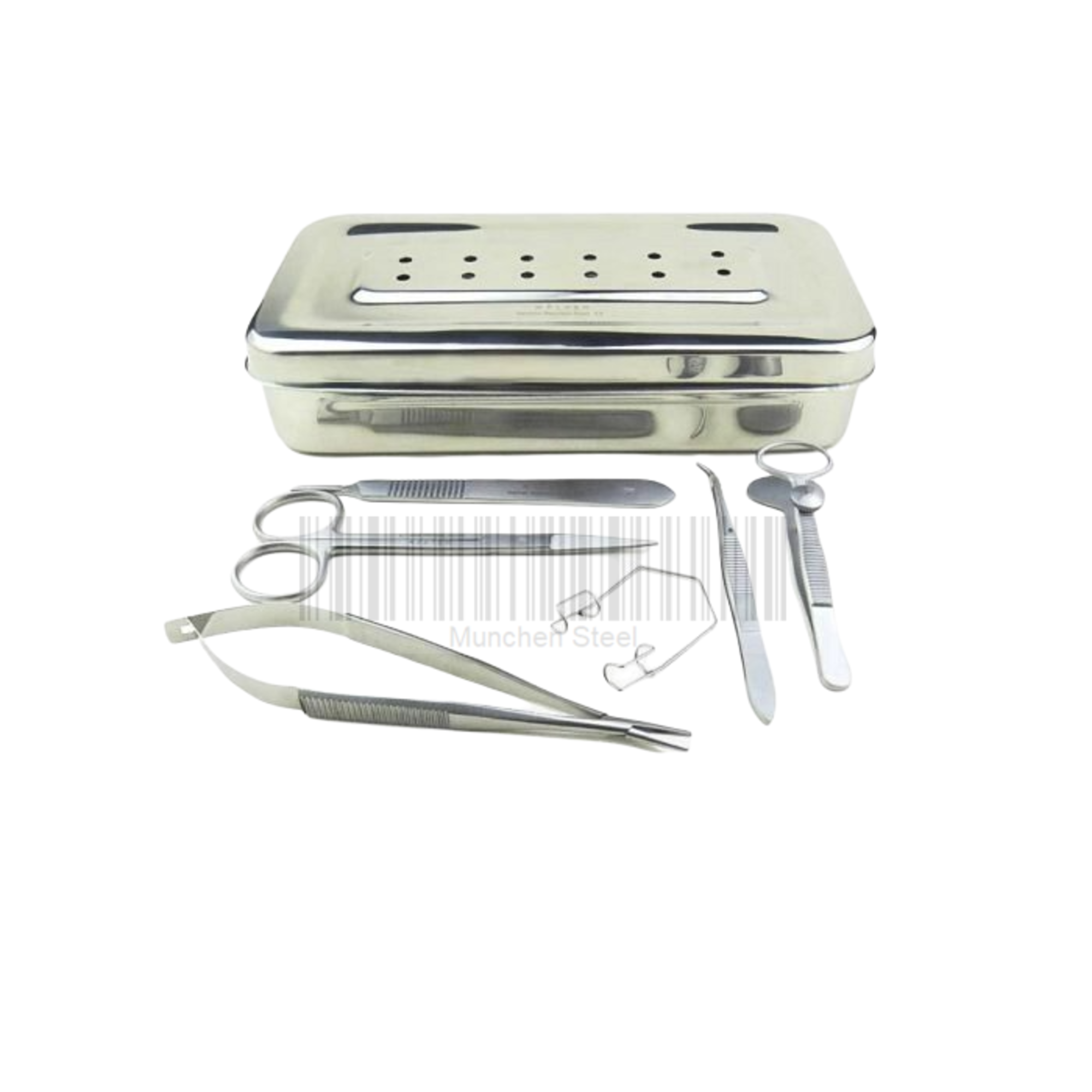 Veterinary Ophthalmological Surgery Kit in Stainless Steel - Image 2