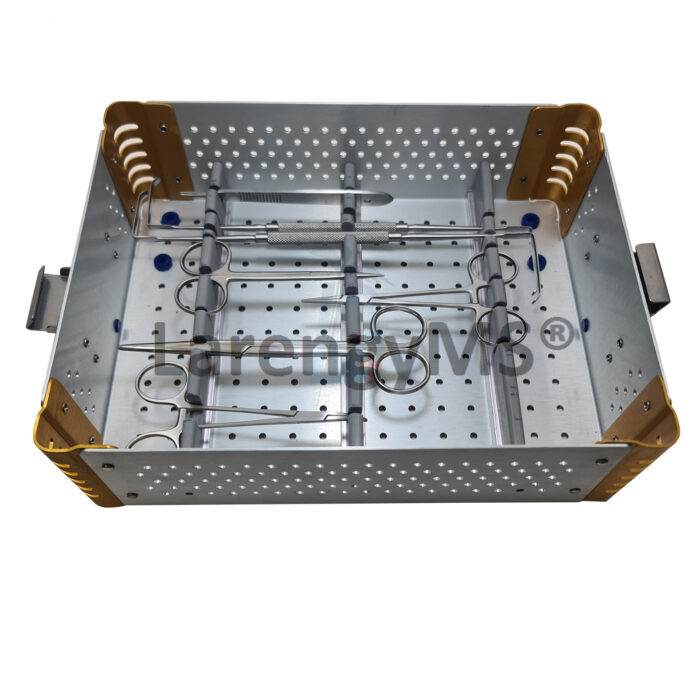 Rhinoplasty Instruments Set, Sterilization Kit, (13-Pieces) in Stainless Steel German - Image 3