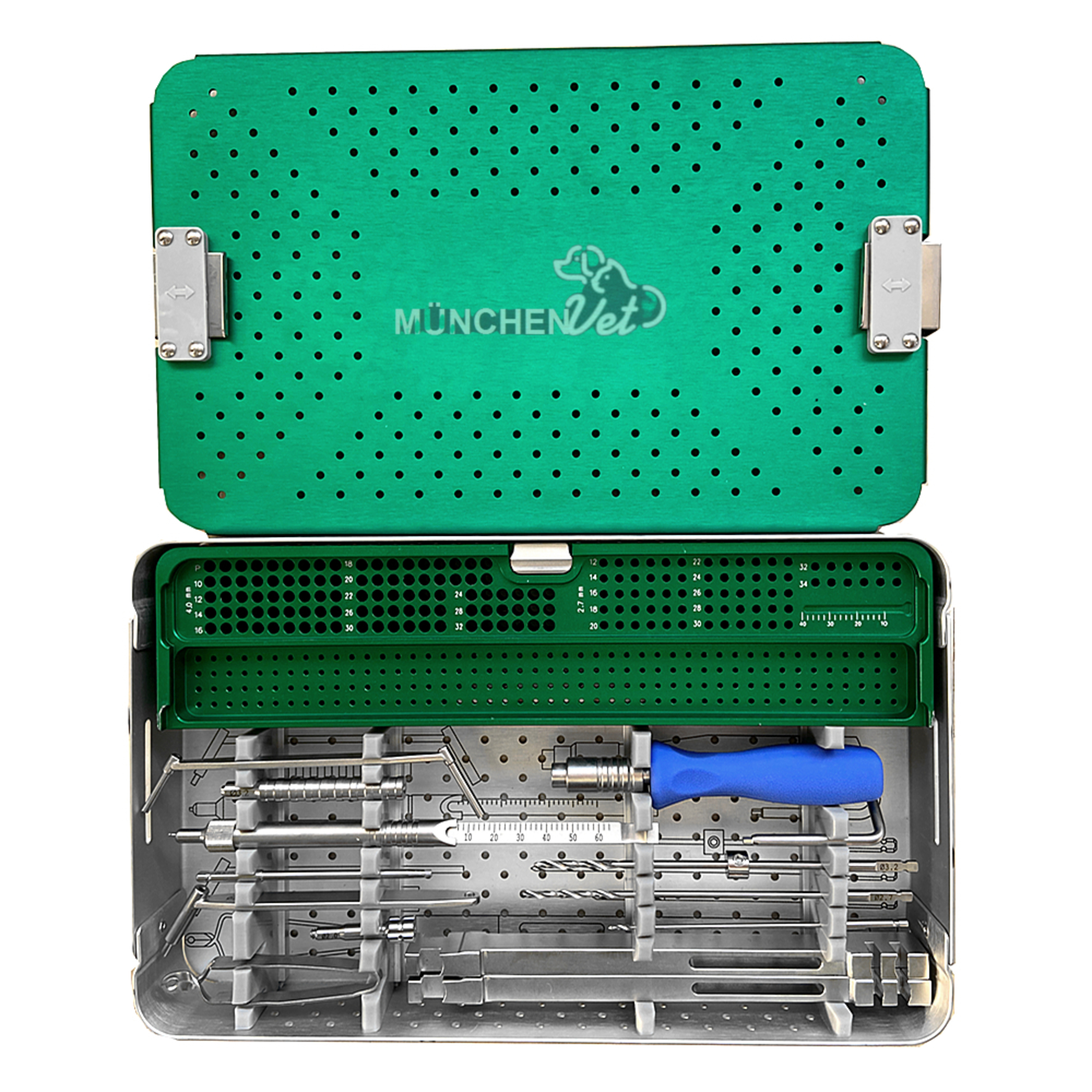 Small Animals Orthopedic 4.0mm Locking Plate Instrument Kit, for Surgery