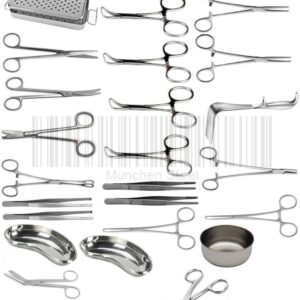 Delivery Instrument Set Like Gynecology Surgery for Hospital 26Units