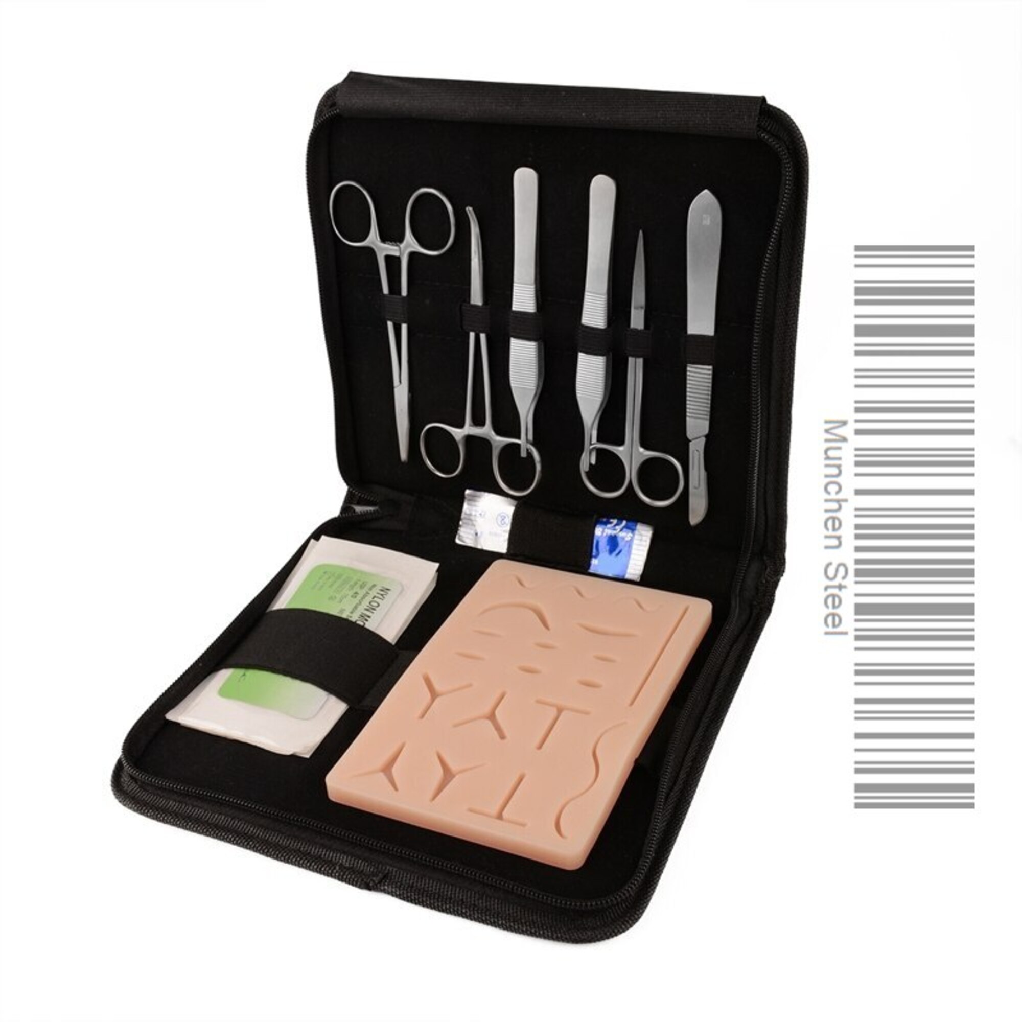 Suture Training Kit, Silicone Training Pad for Students, (3 Items Per Lot)