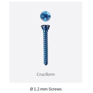 Orthopedic Vet System Screws, 1.2mm BLUE Cortical Screws, (100 ITEMS PER LOT)