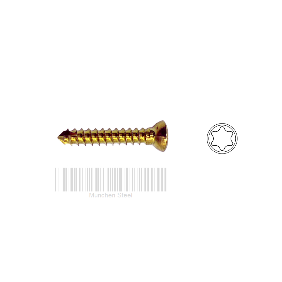 ø2.0mm Cortex Screw Self-tapping (100 ITEMS PER LOT)
