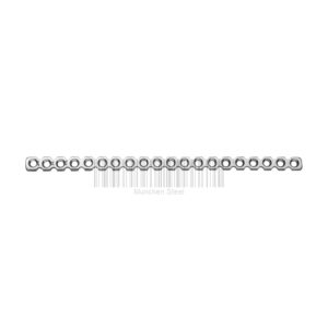 3.5mm Cuttable Malleable Plates/ Holes 22 Stainless Steel (20 ITEMS PER LOT)