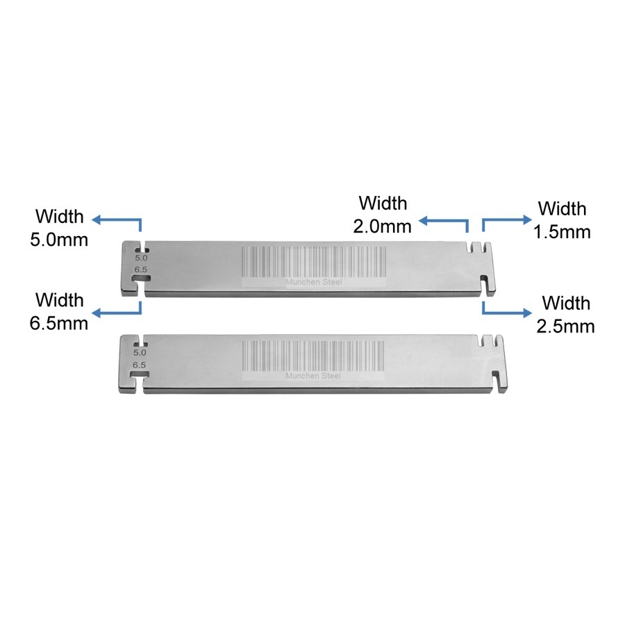 Bending Irons Mini Stainless Steel German