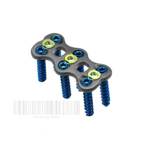 Cervical Vertebra Locking Bone Plates, 8 holes, 51mm to 97mm With 170 Screws, (20 ITEMS PER LOT)