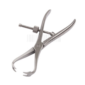 Double Pointed Reduction Forceps with Spinlock Stainless Steel German