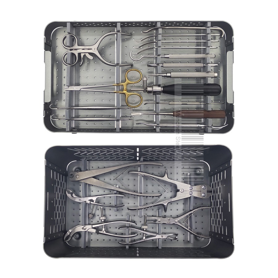 LC-DCP Instruments Veterinary Orthopedic Set, 58 Units