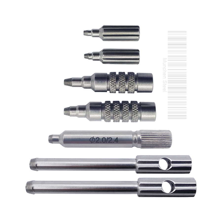 Locking Threaded Drill Guide Stainless Steel German