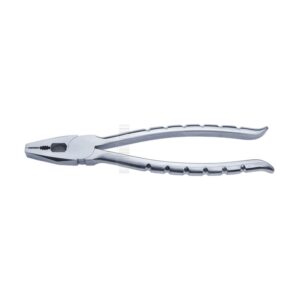 Pin Pliers Modified Jaw/ Flat Nose Stainless Steel German