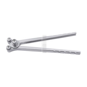 Plate Bending Plier Roller Type Stainless Steel German