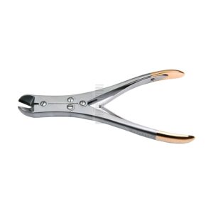 Plate/ Pin Cutting Plier TC Gold Capacity 2.8mm/ L 230mm Stainless Steel German