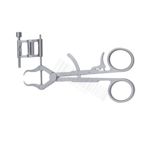 Pointed Reduction Forceps With Aiming Device Large Stainless Steel German