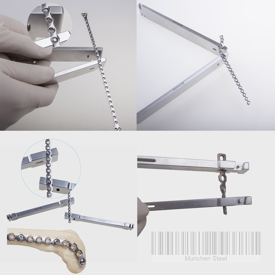 Reconstruction Type Bending Irons (Pair) Stainless Steel German - Image 6