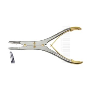 Ruskin (Liston)Rongeur Curved Stainless Steel German