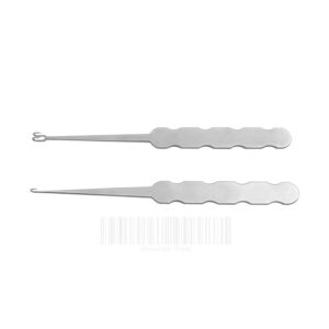 Soft Tiusse Retracting Hooks With Grip Handle Stainless Steel German