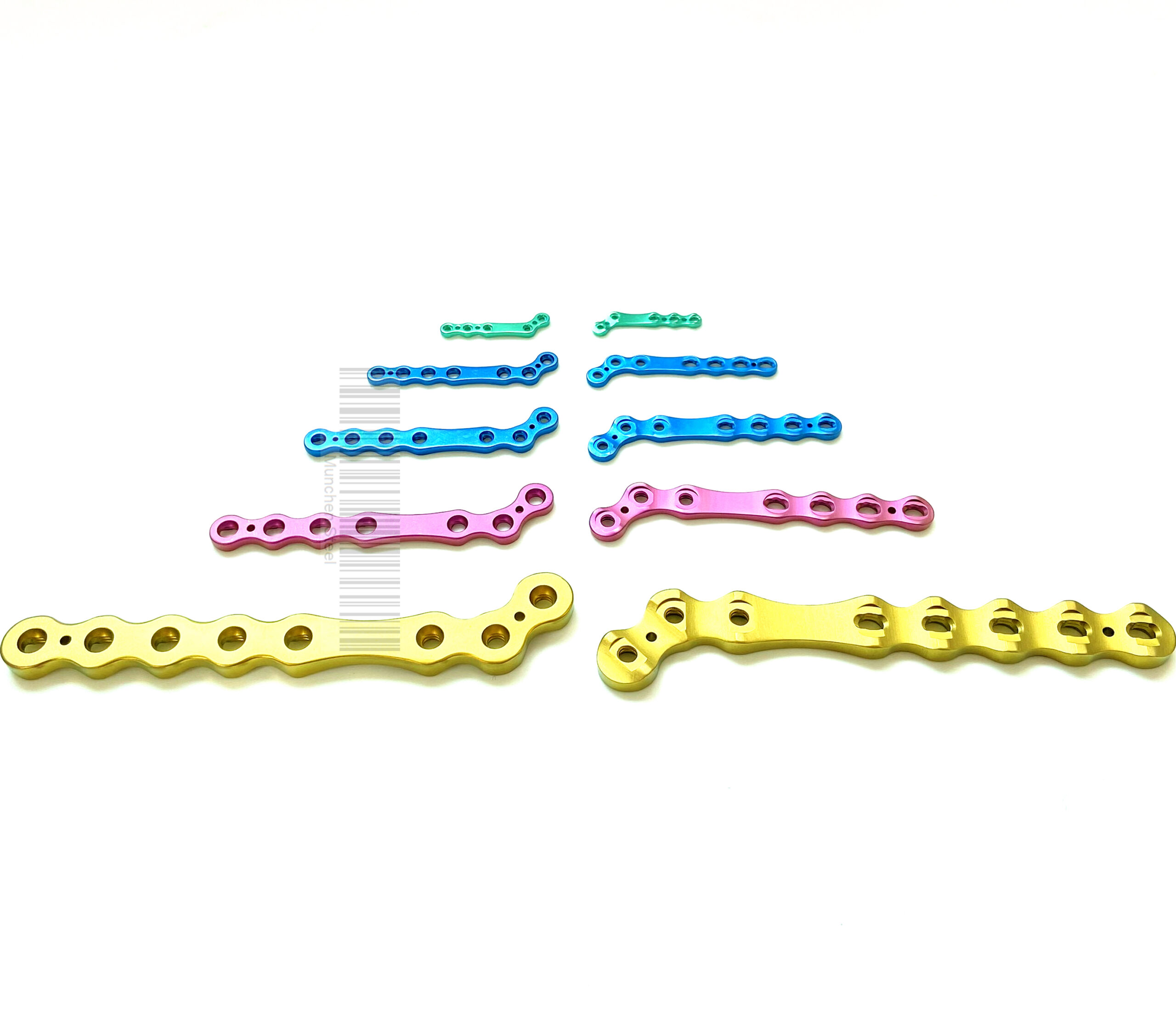 Supracondylar Locking Plate /10 Plates & 70 Screws Titanium Vet (10 ITEMS PER LOT) - Image 2