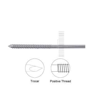 End Positive Thread Pin (100 ITEMS PER LOT)