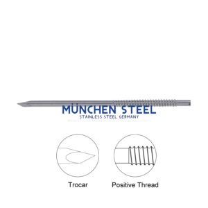 Middle Positive Thread Pin (100 ITEMS PER LOT)