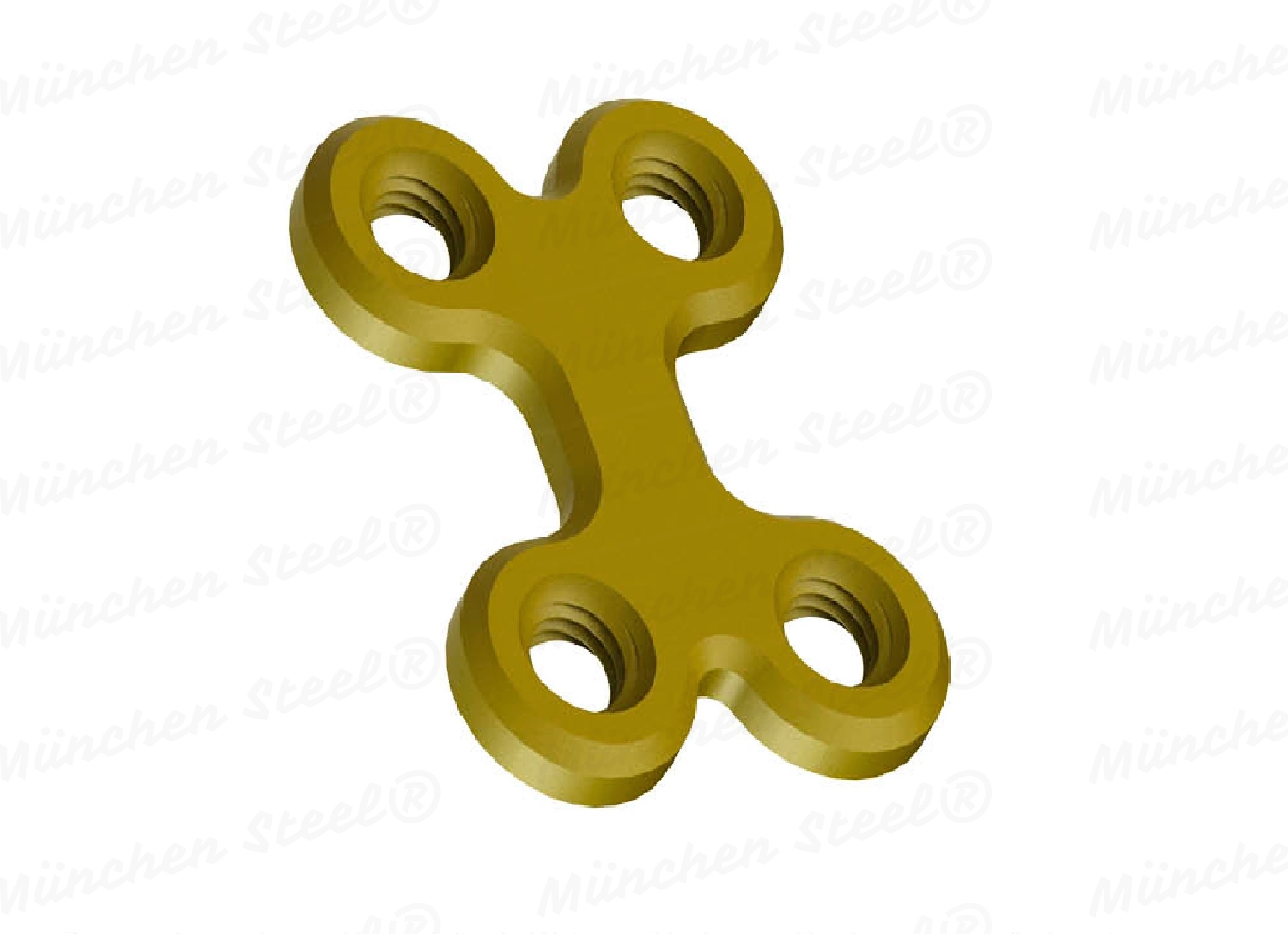 X-Locking-Plates-SYSTEM-2.4mm-10-Units-4-Holes-Thickness-2/1.5mm-Length-18-and-in-Set-40-Units-Screws-IN-TITANIUM-(50-items-per-lot).
